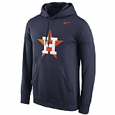 Men's Houston Astros Nike Logo Performance Pullover Hoodie - Navy Blue,baseball caps,new era cap wholesale,wholesale hats